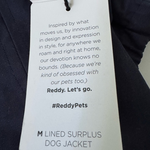 Reddy Navy Blue Camo Lined Dog surplus hooded jacket NWT - Picture 8 of 14